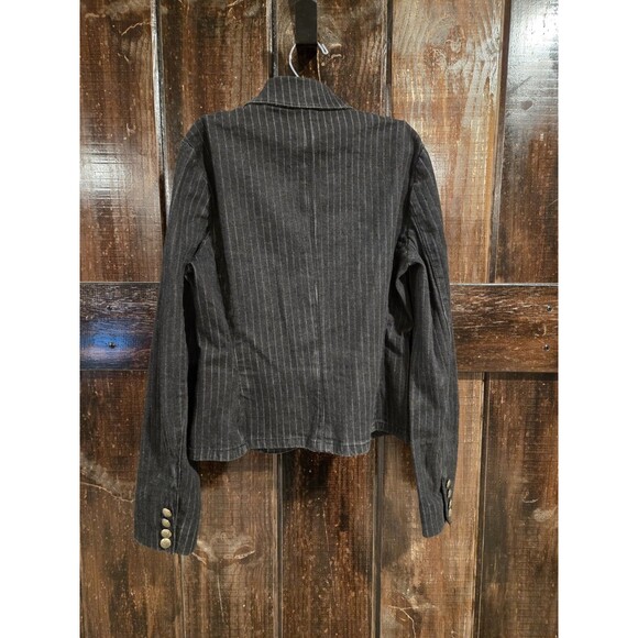 Authentic Y2k Vintage Ralph Lauren Womens Blazer Pinstripe Size P - Picture 3 of 5